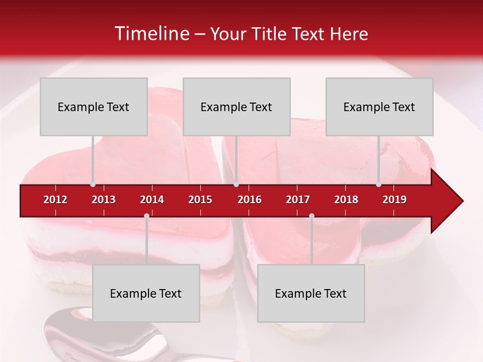 Cake Box Tulip PowerPoint Template