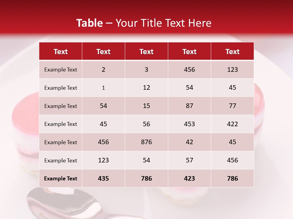 Cake Box Tulip PowerPoint Template