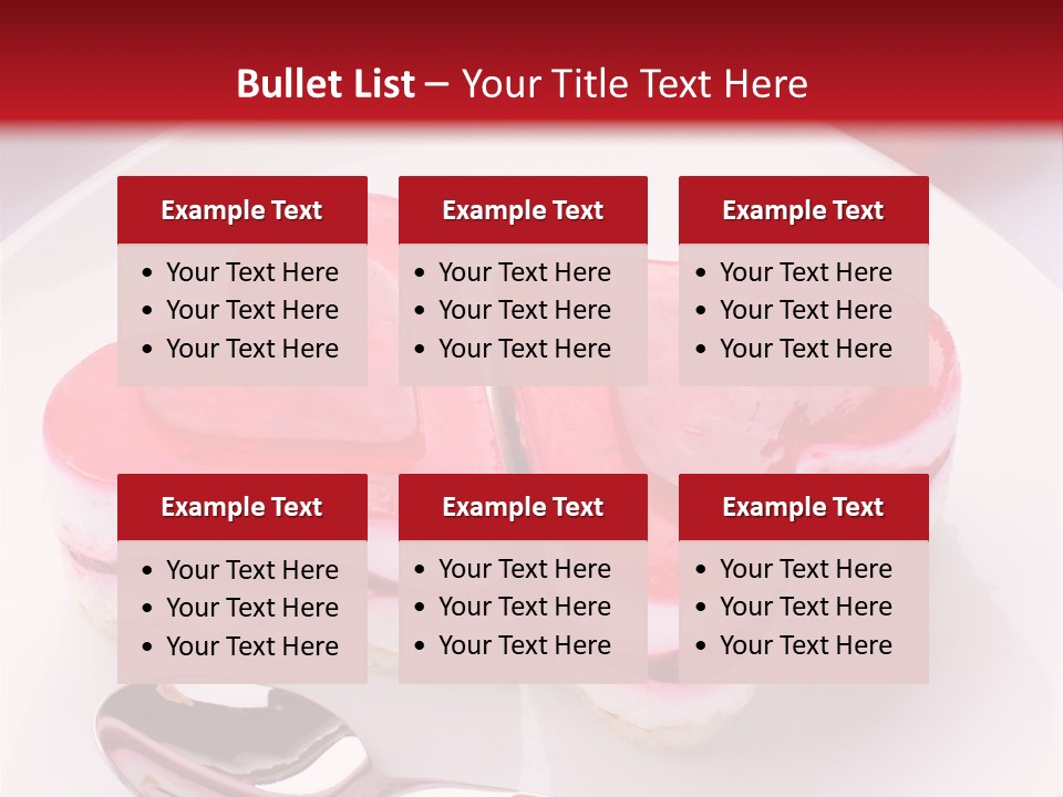 Cake Box Tulip PowerPoint Template