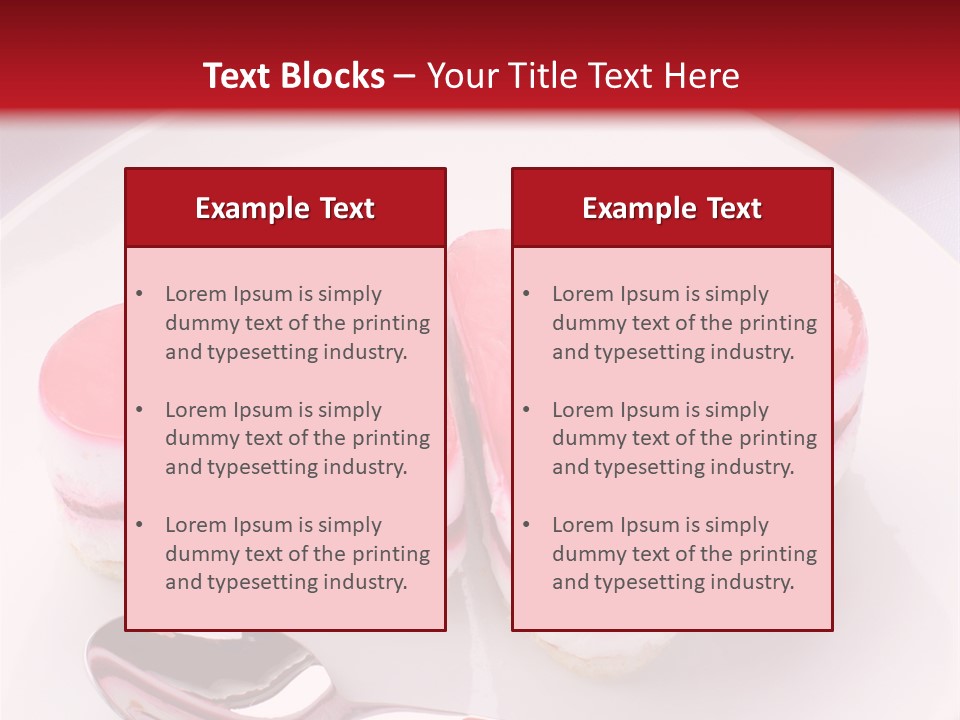 Cake Box Tulip PowerPoint Template