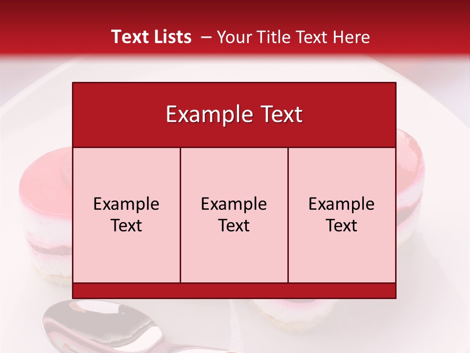 Cake Box Tulip PowerPoint Template