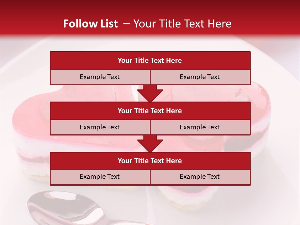 Cake Box Tulip PowerPoint Template