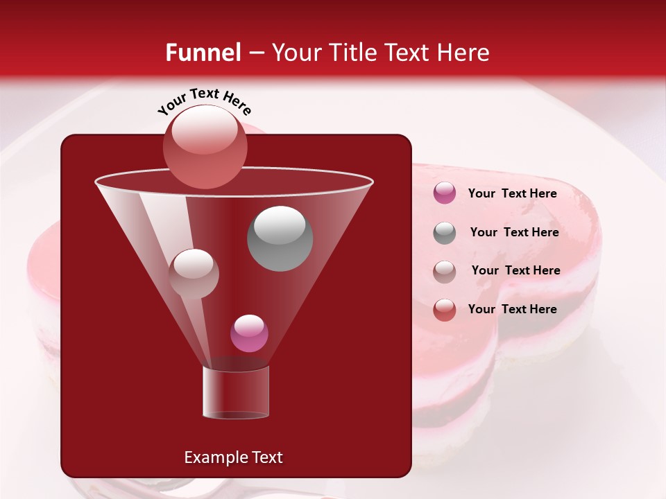 Cake Box Tulip PowerPoint Template