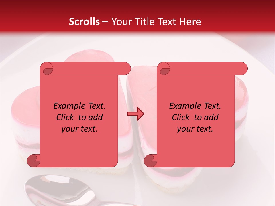 Cake Box Tulip PowerPoint Template