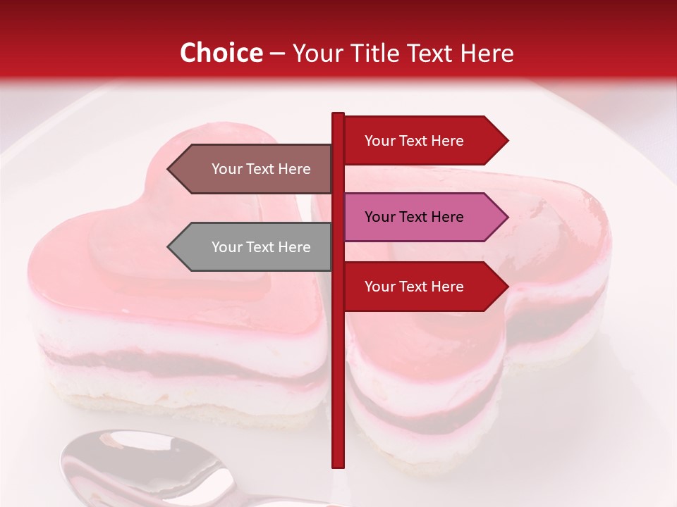 Cake Box Tulip PowerPoint Template