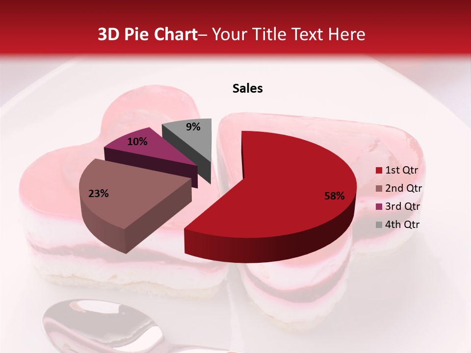 Cake Box Tulip PowerPoint Template