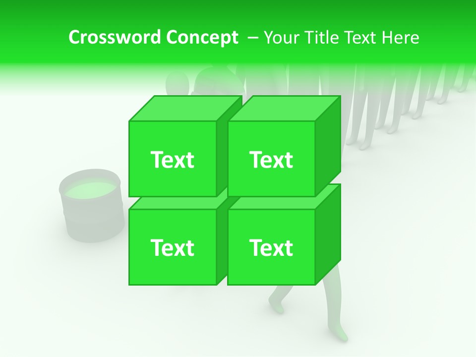 Holiday Letter Decoration PowerPoint Template