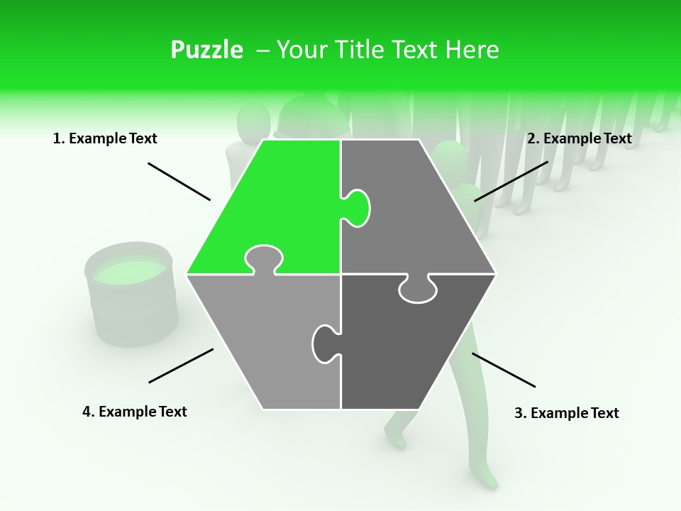 Holiday Letter Decoration PowerPoint Template