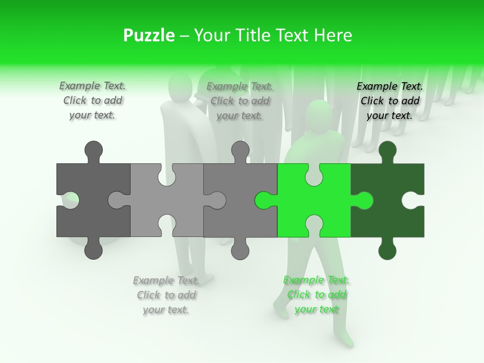 Holiday Letter Decoration PowerPoint Template