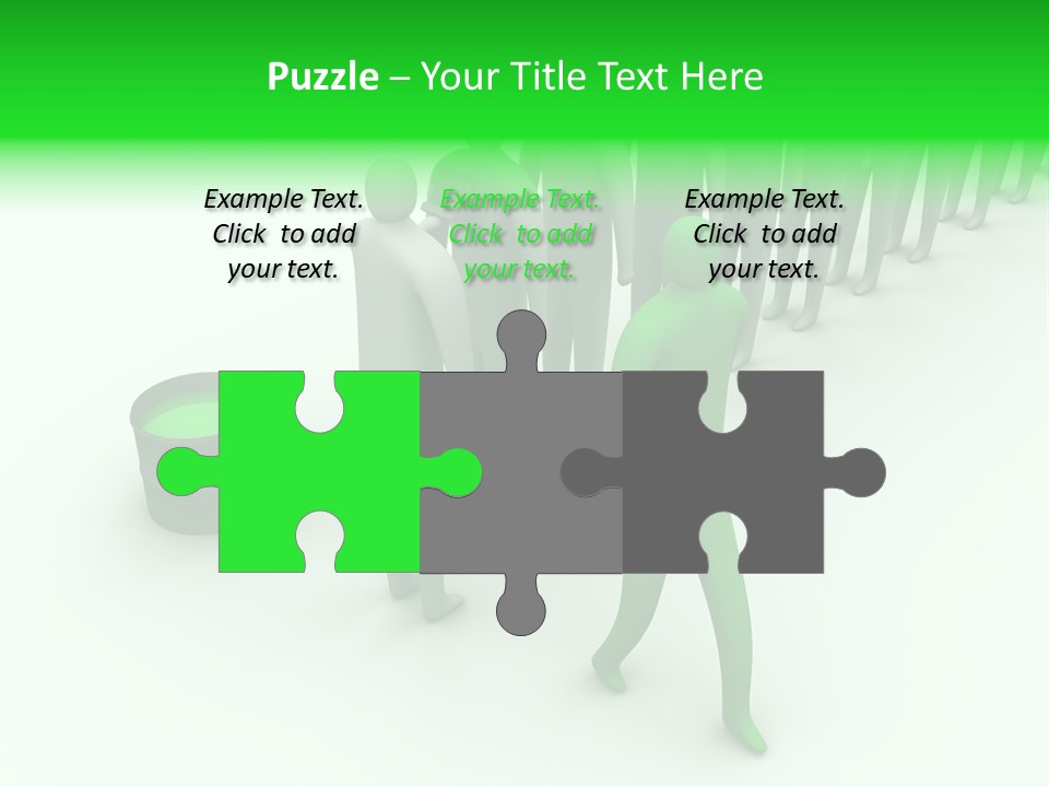 Holiday Letter Decoration PowerPoint Template