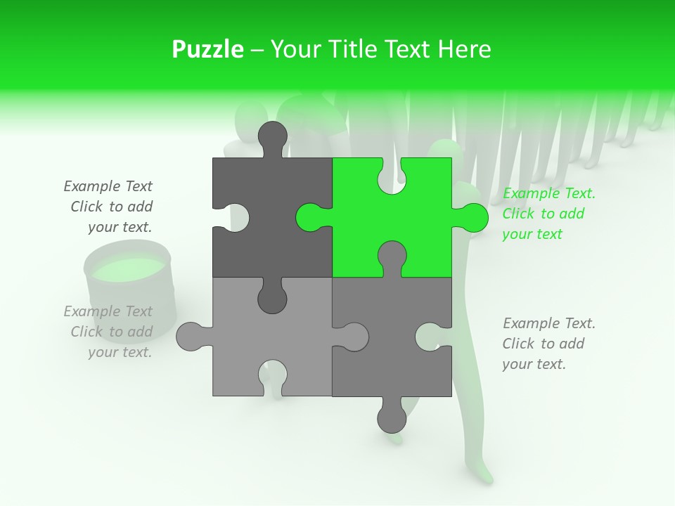 Holiday Letter Decoration PowerPoint Template