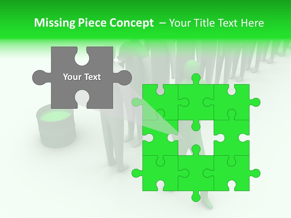 Holiday Letter Decoration PowerPoint Template