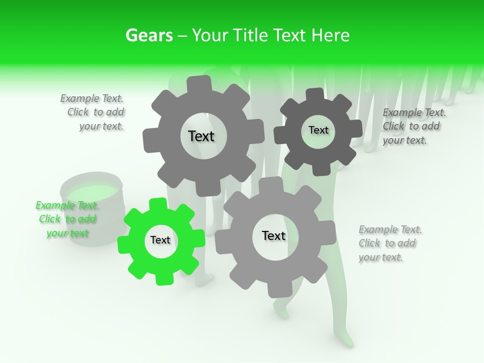 Holiday Letter Decoration PowerPoint Template