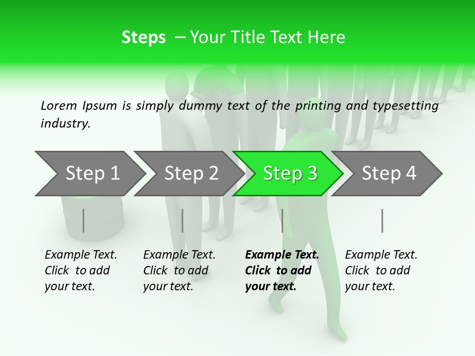 Holiday Letter Decoration PowerPoint Template