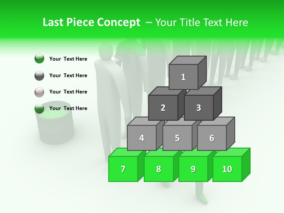 Holiday Letter Decoration PowerPoint Template