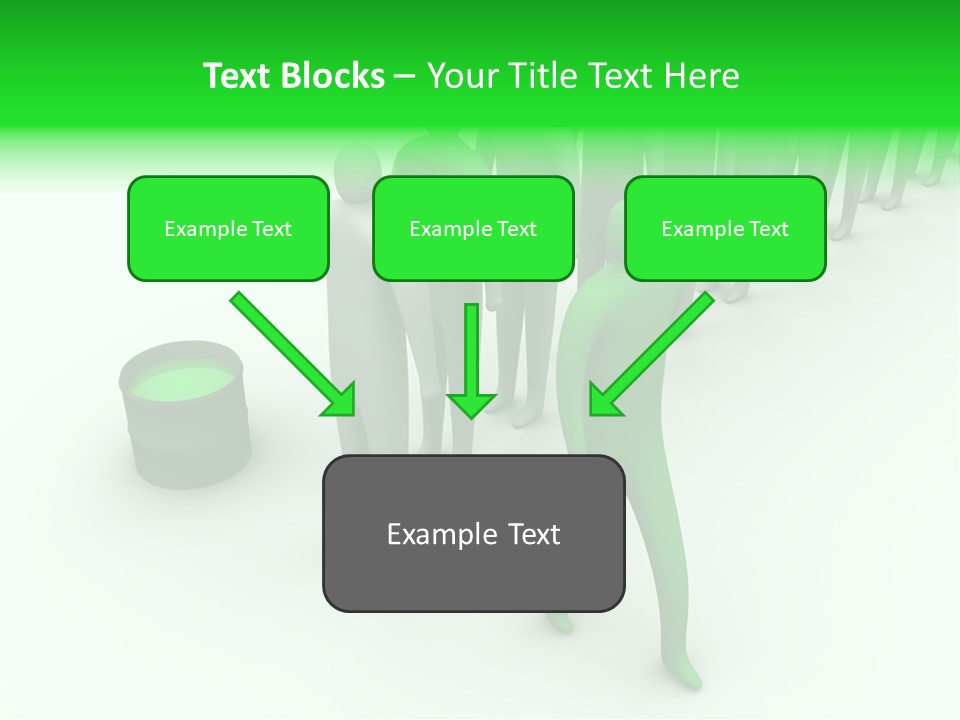 Holiday Letter Decoration PowerPoint Template
