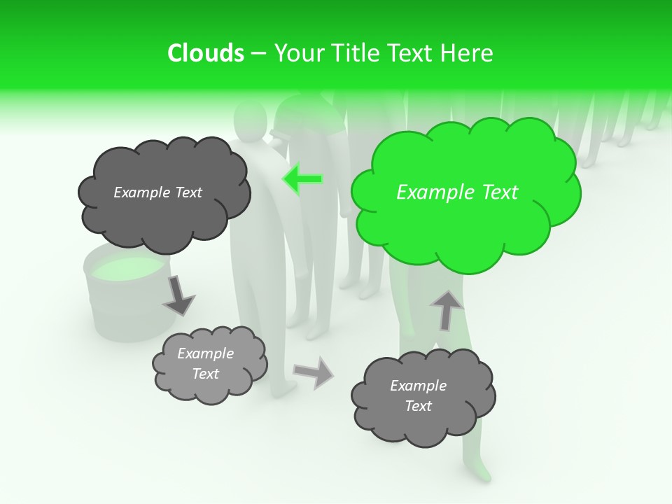 Holiday Letter Decoration PowerPoint Template