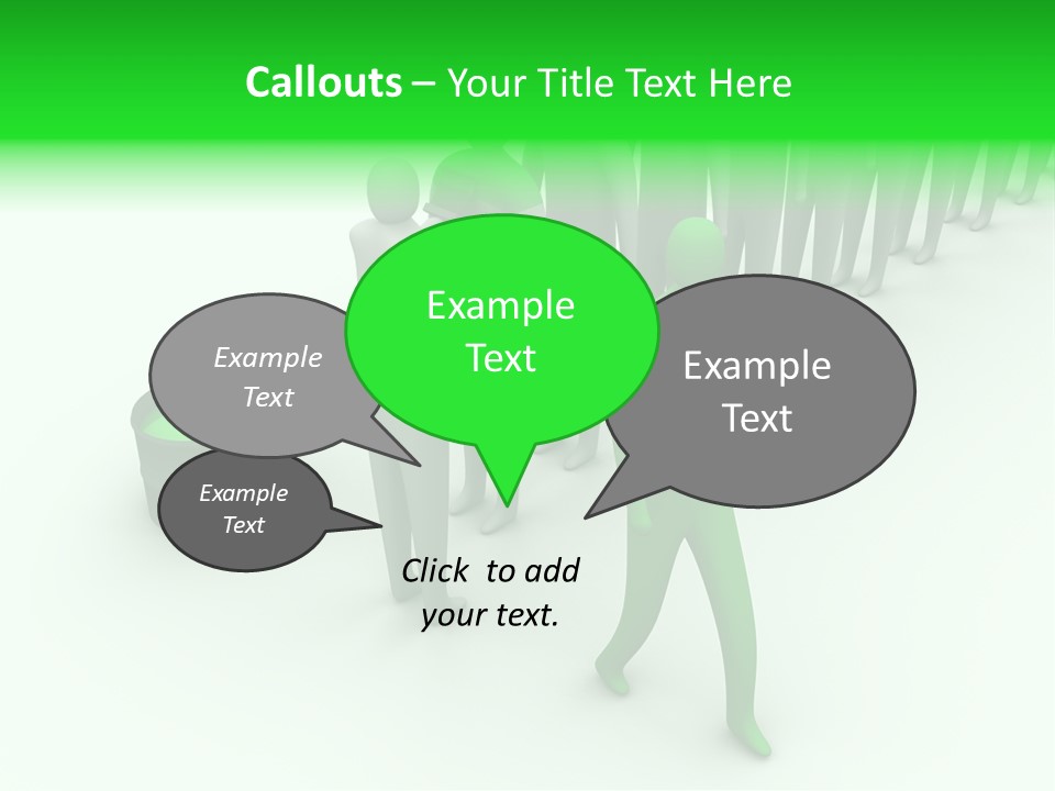 Holiday Letter Decoration PowerPoint Template