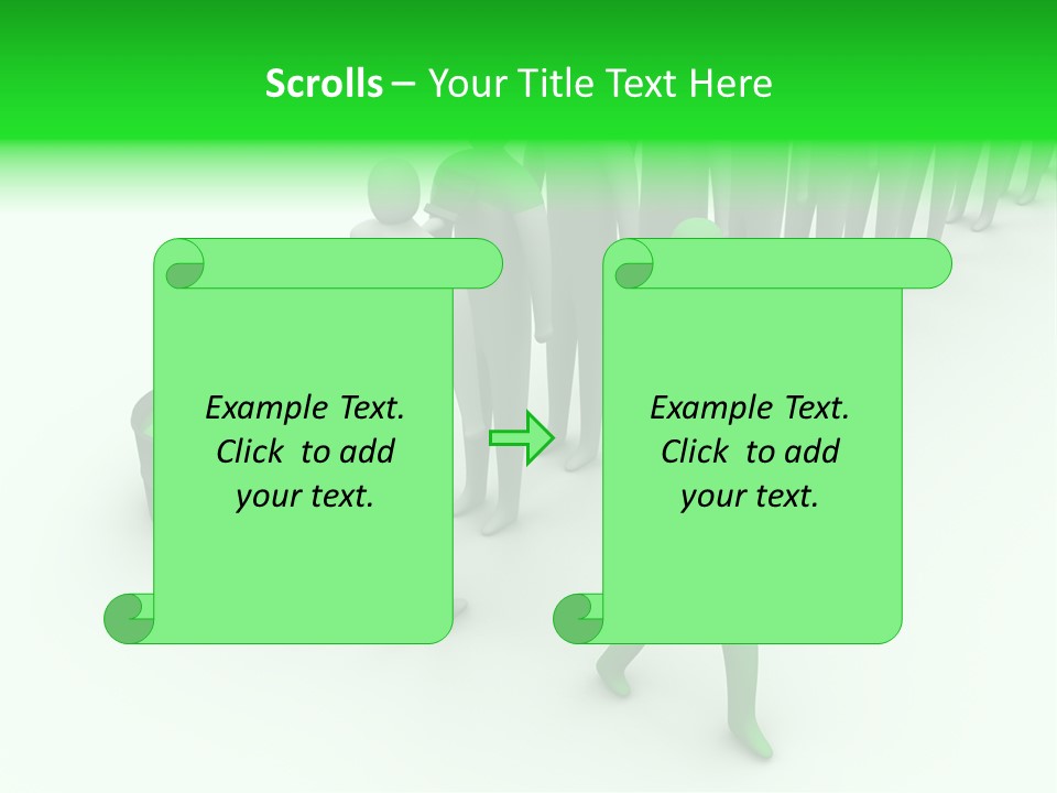 Holiday Letter Decoration PowerPoint Template