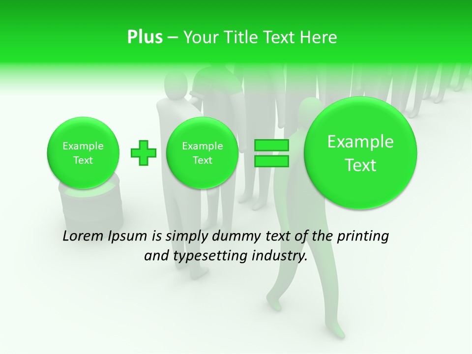 Holiday Letter Decoration PowerPoint Template