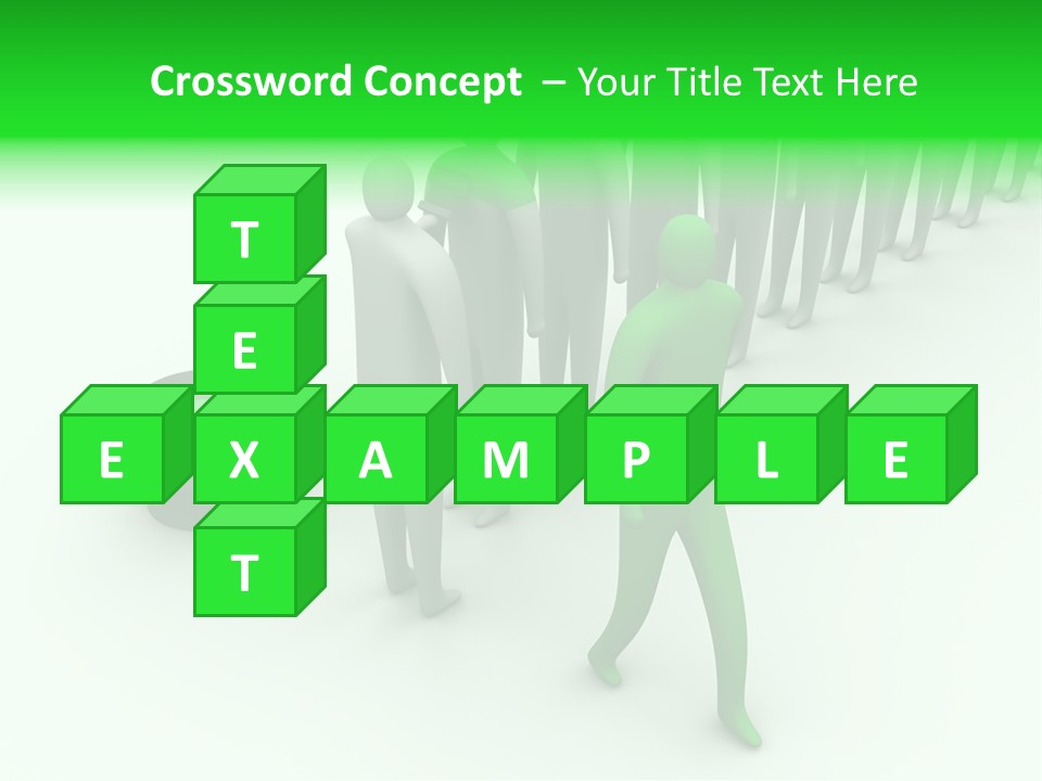 Holiday Letter Decoration PowerPoint Template