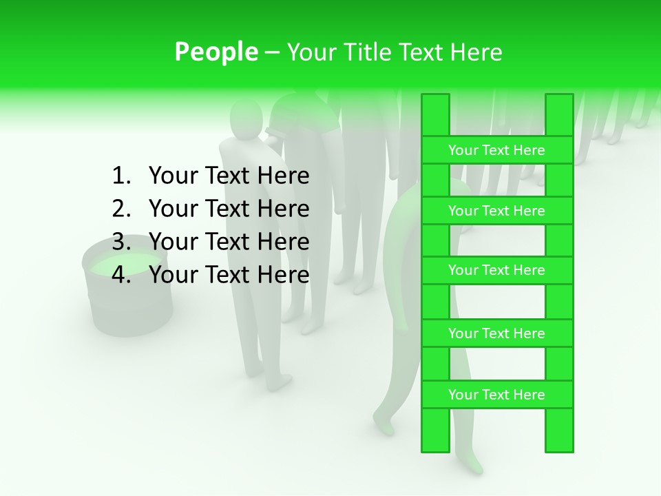 Holiday Letter Decoration PowerPoint Template