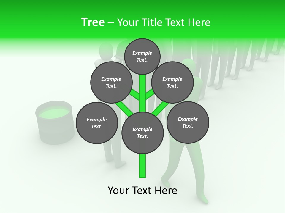 Holiday Letter Decoration PowerPoint Template