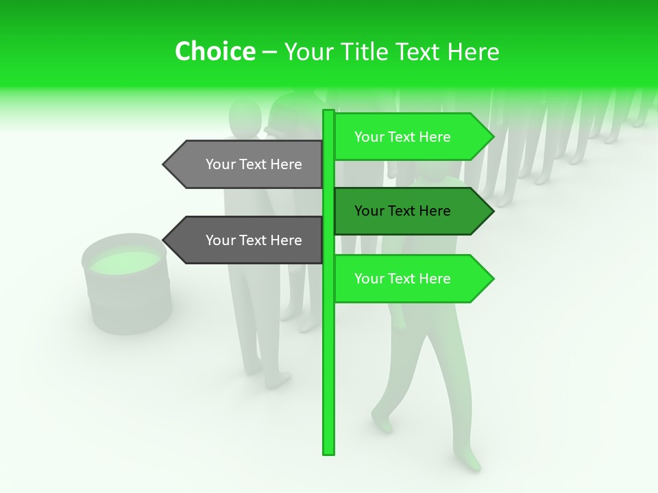 Holiday Letter Decoration PowerPoint Template