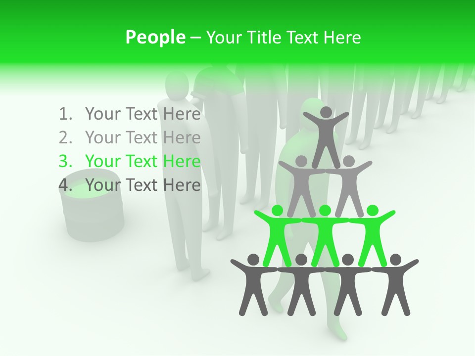 Holiday Letter Decoration PowerPoint Template