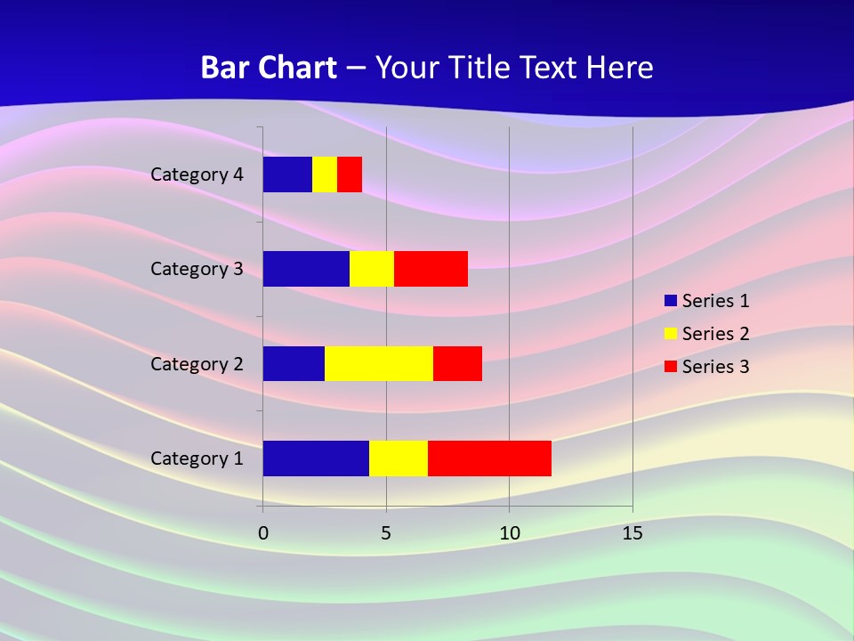 Border Rainbow Background PowerPoint Template