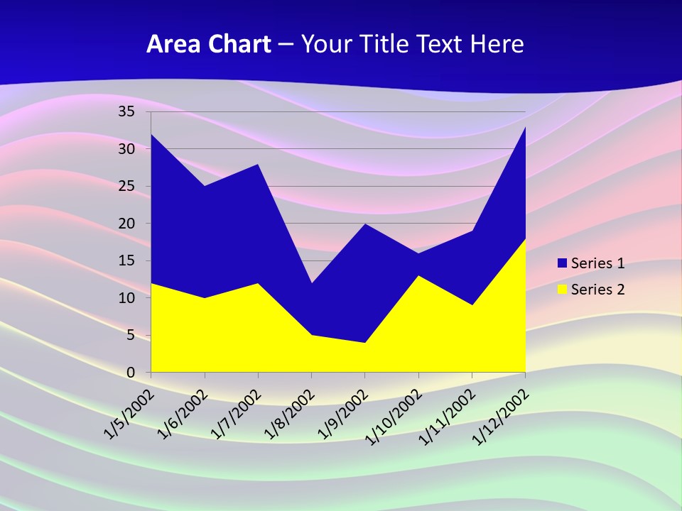 Border Rainbow Background PowerPoint Template