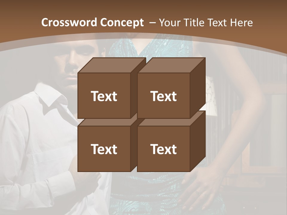 Bedroom Lingerie People PowerPoint Template