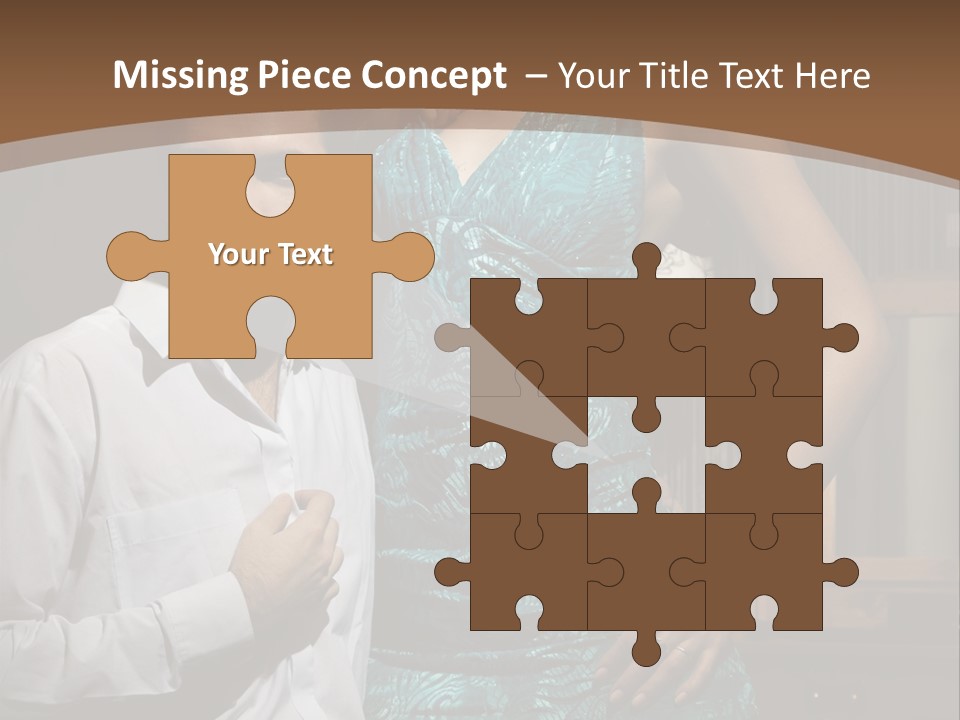 Bedroom Lingerie People PowerPoint Template