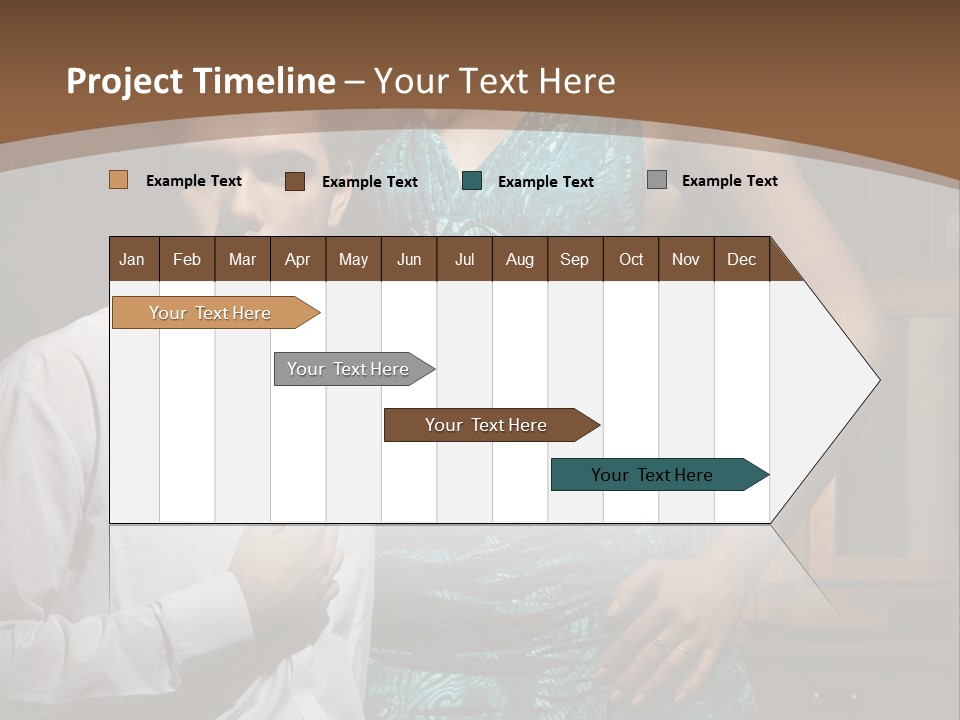 Bedroom Lingerie People PowerPoint Template