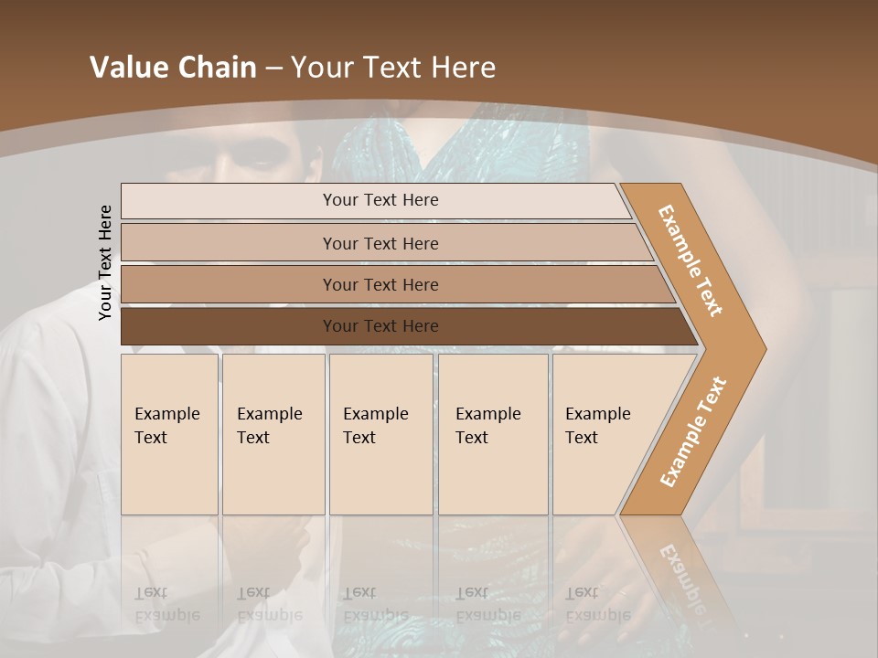 Bedroom Lingerie People PowerPoint Template