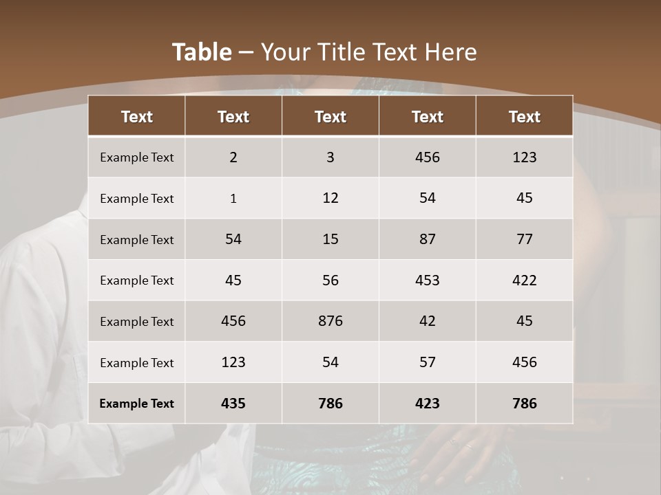 Bedroom Lingerie People PowerPoint Template