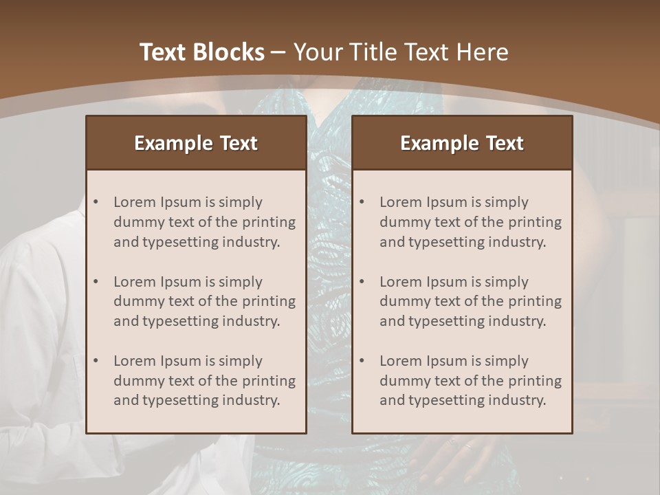 Bedroom Lingerie People PowerPoint Template