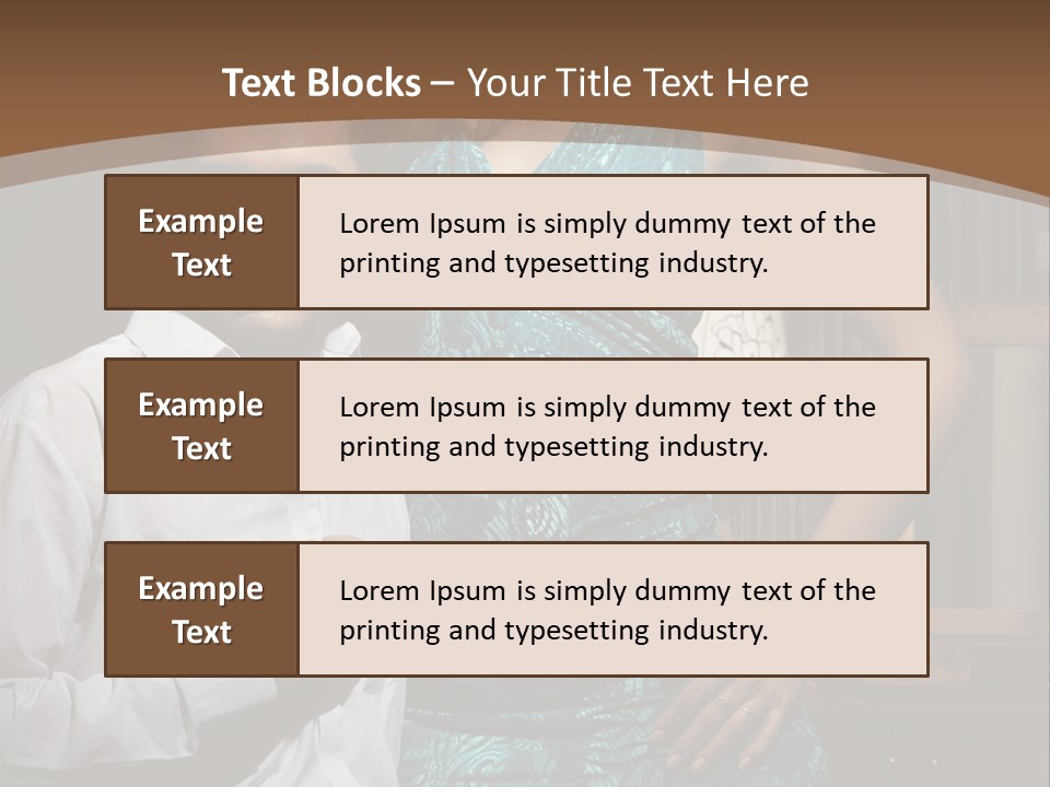 Bedroom Lingerie People PowerPoint Template