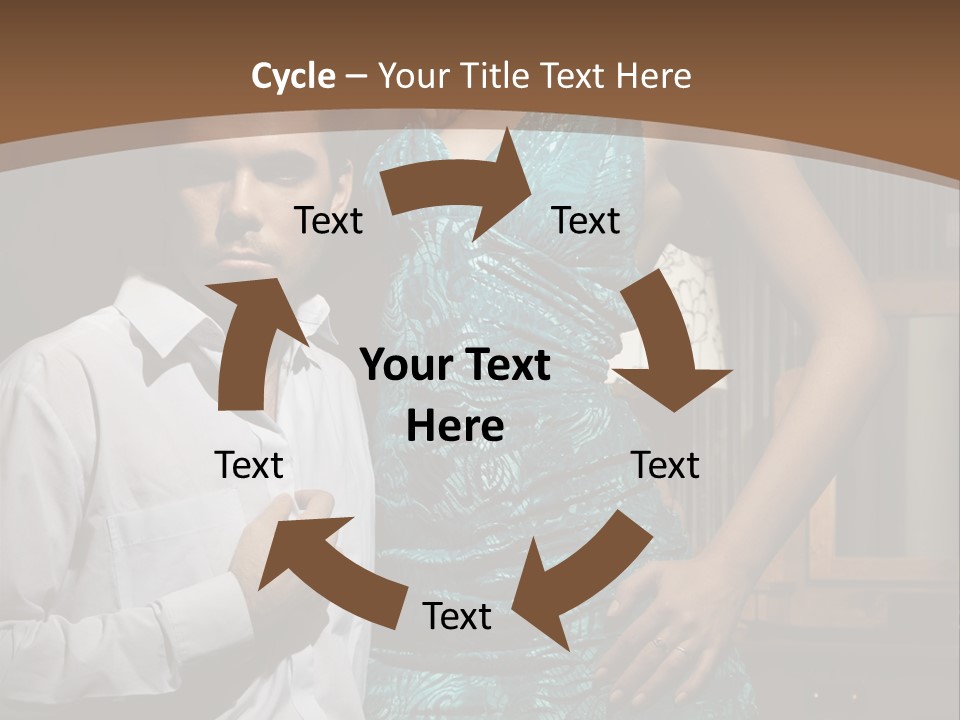 Bedroom Lingerie People PowerPoint Template