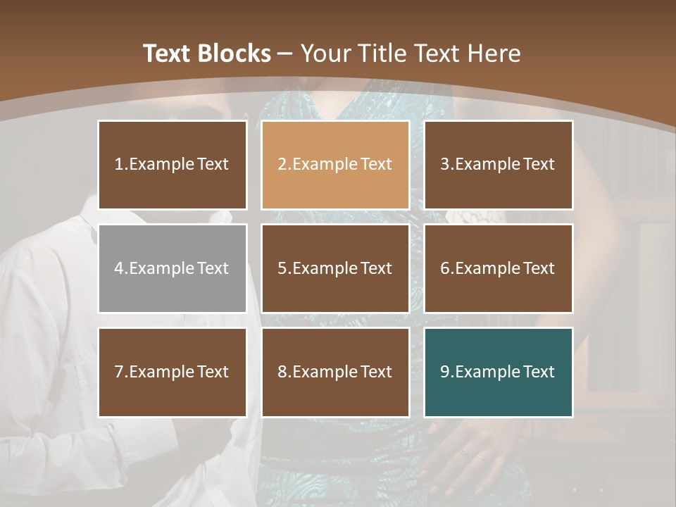 Bedroom Lingerie People PowerPoint Template