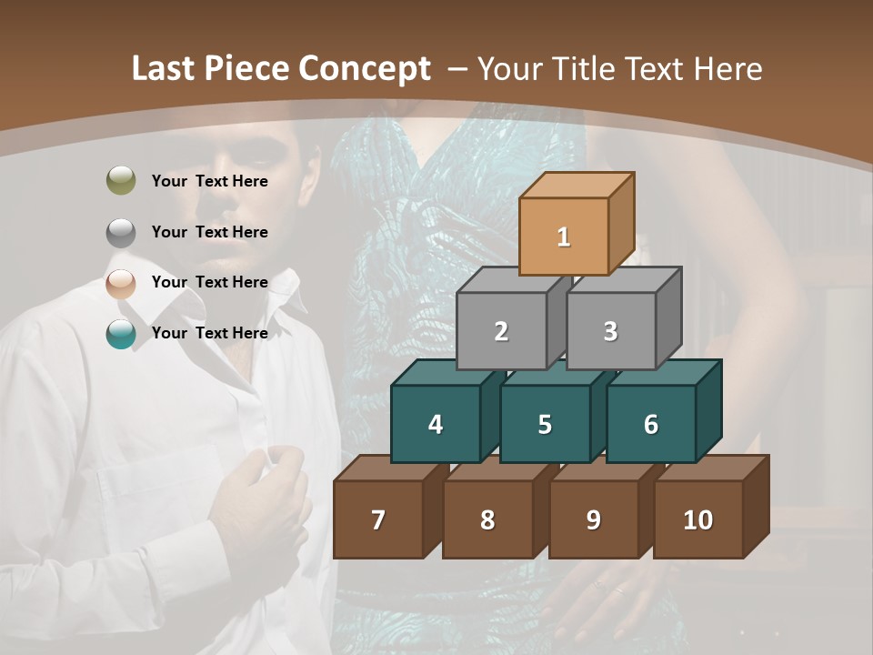 Bedroom Lingerie People PowerPoint Template