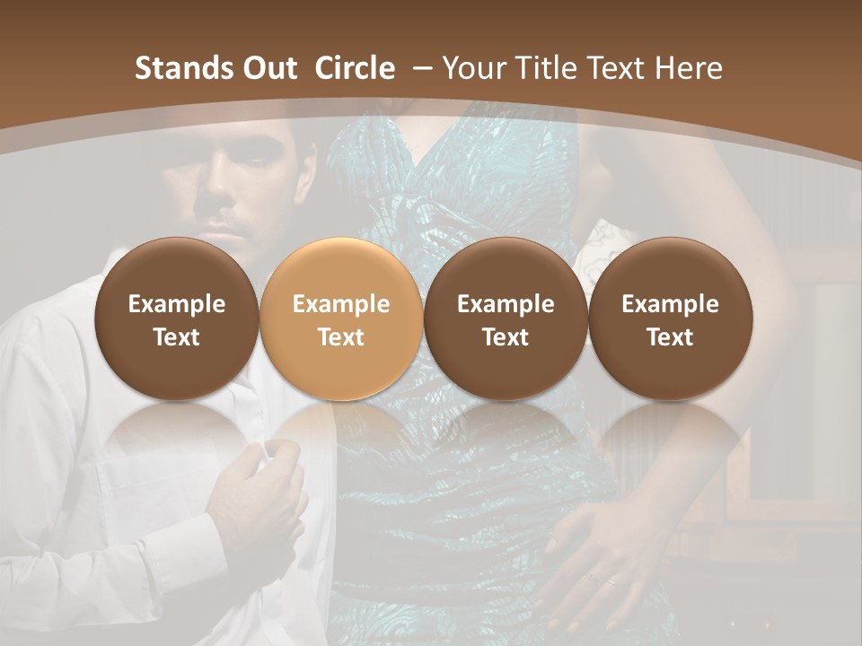 Bedroom Lingerie People PowerPoint Template