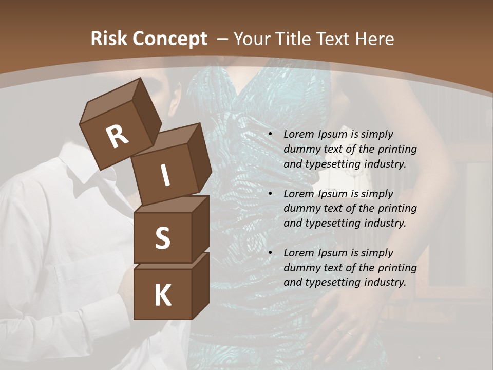 Bedroom Lingerie People PowerPoint Template