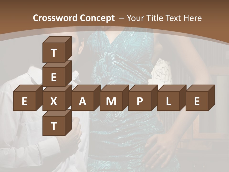 Bedroom Lingerie People PowerPoint Template