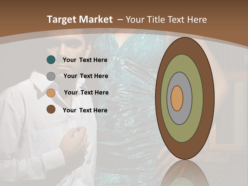 Bedroom Lingerie People PowerPoint Template