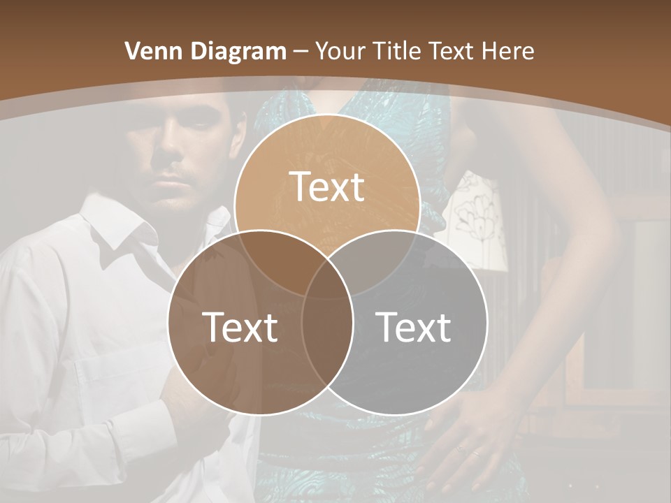 Bedroom Lingerie People PowerPoint Template