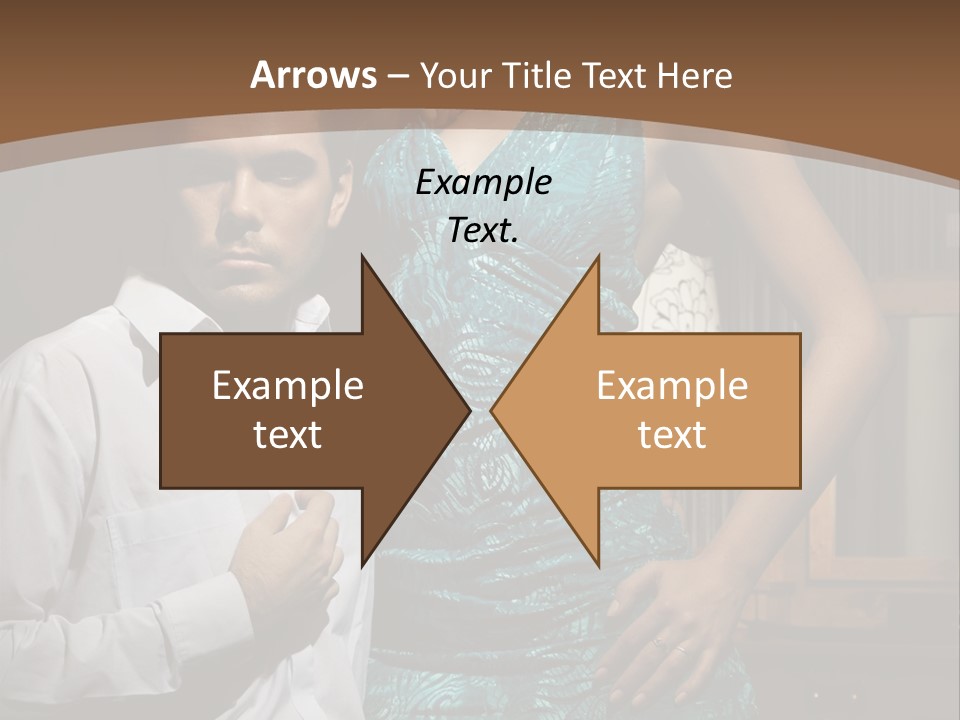 Bedroom Lingerie People PowerPoint Template