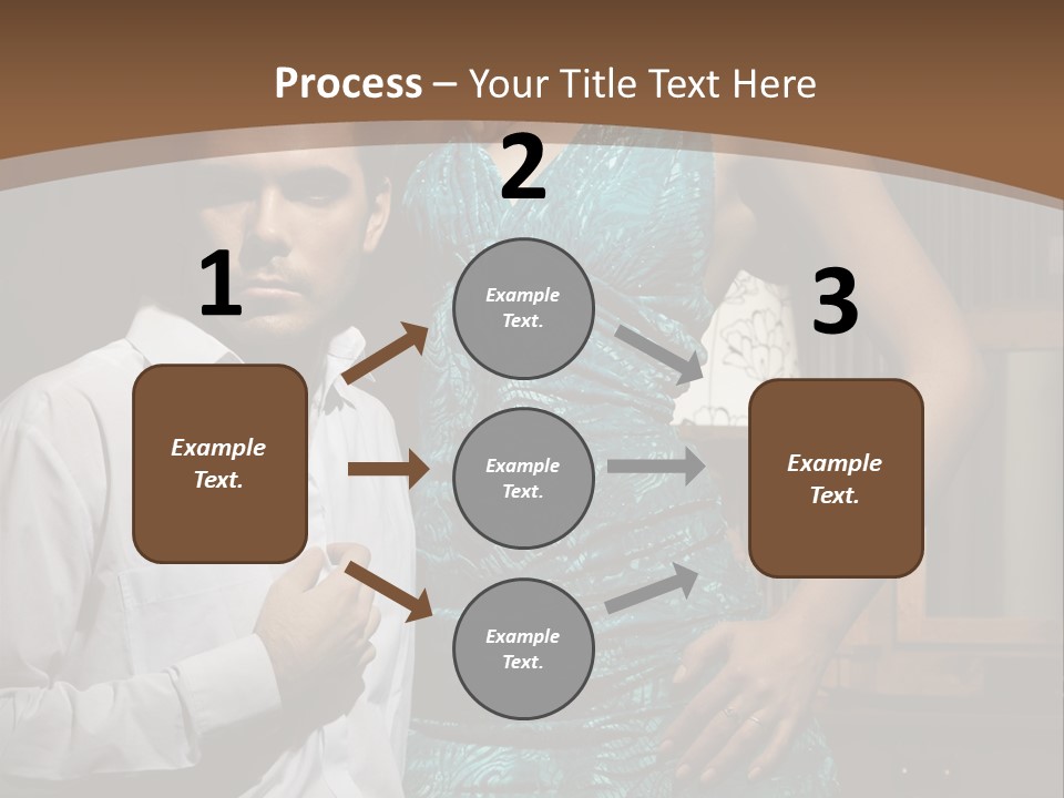Bedroom Lingerie People PowerPoint Template