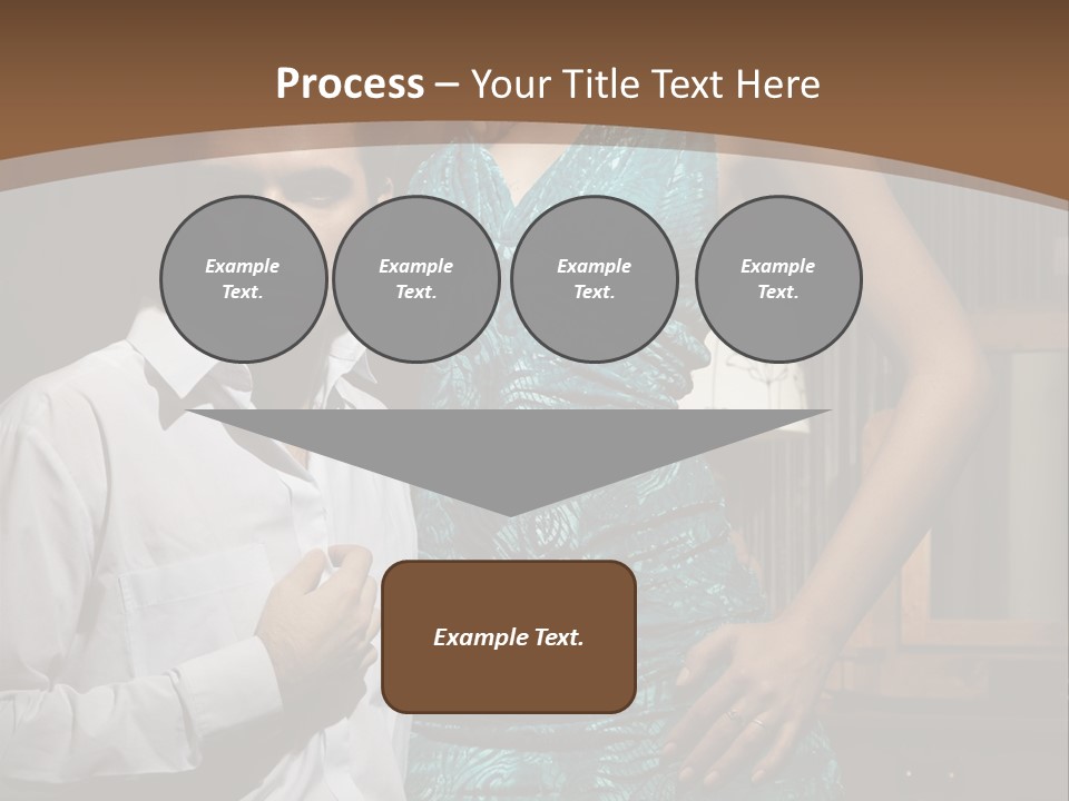 Bedroom Lingerie People PowerPoint Template