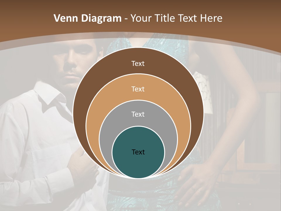 Bedroom Lingerie People PowerPoint Template